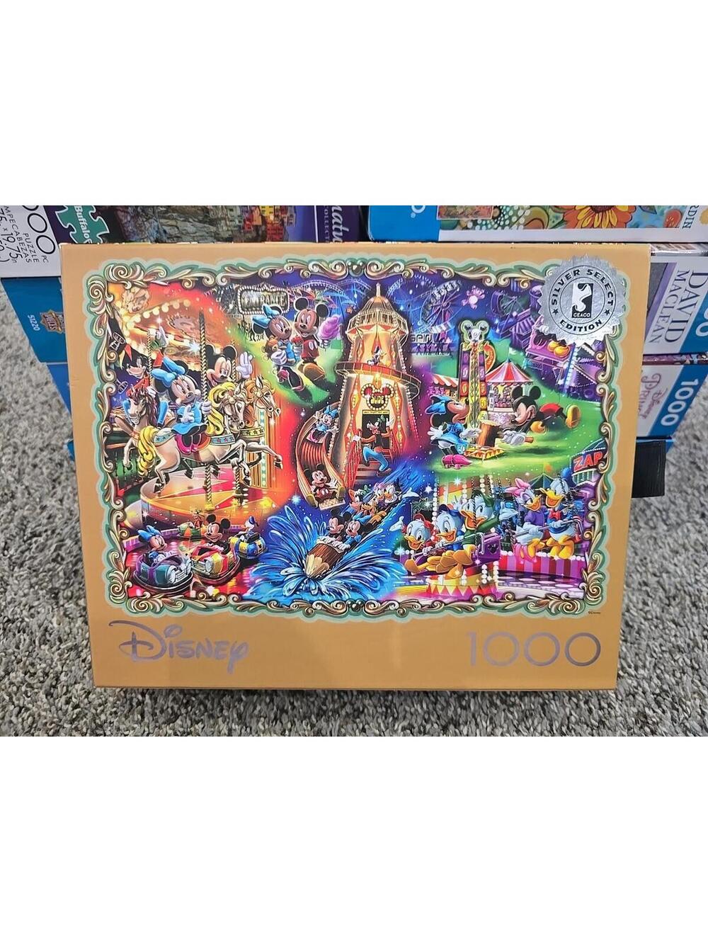 Ceaco Disney Mickey’s Carnival Silver Select 1000pc